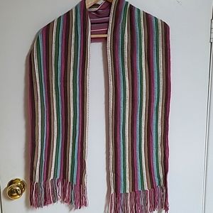 Nevada Accesories,multicolorful scarf,beautiful  bright color.Pre-owned.
